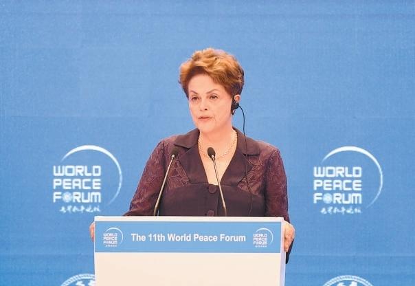 新开发银行行长、巴西前总统罗塞夫：扩大本币结算是新开发银行优先事项