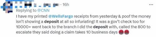 网友怒了:存款突然没了!银行巨头回应 美国银行业 巴菲特 富国银行 行业新闻 第5张 网友怒了:存款突然没了!银行巨头回应 美国银行业 巴菲特 富国银行 行业新闻 第5张