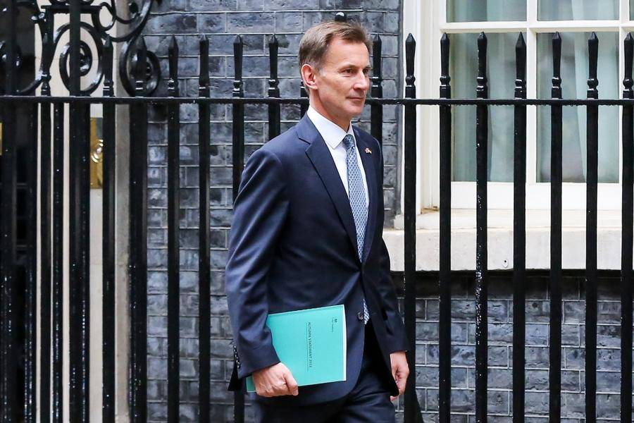 英国财政大臣亨特：当前没有减税计划