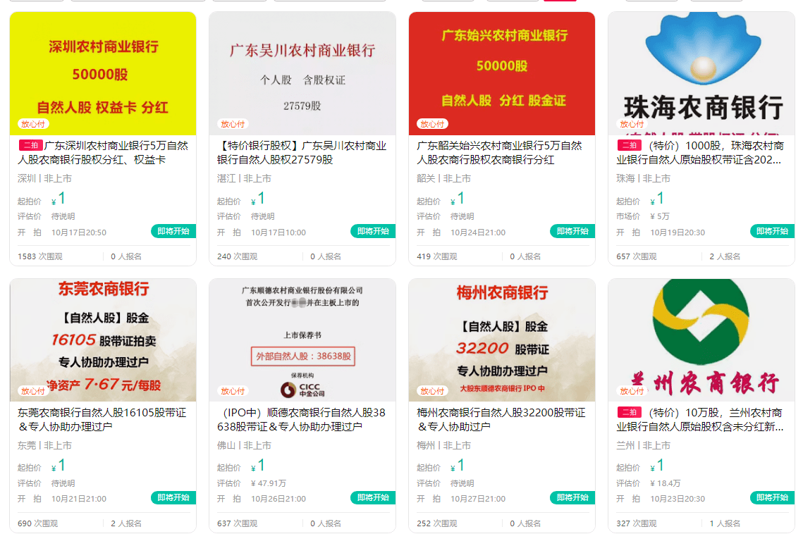 “低至1元”当银行股东？ 想多了