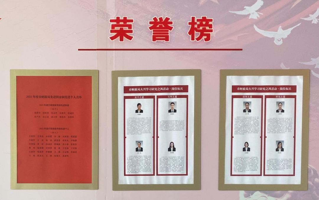 市财政局：选树岗位标兵 激发干部担当作为 时政 财政局 行业新闻 第3张