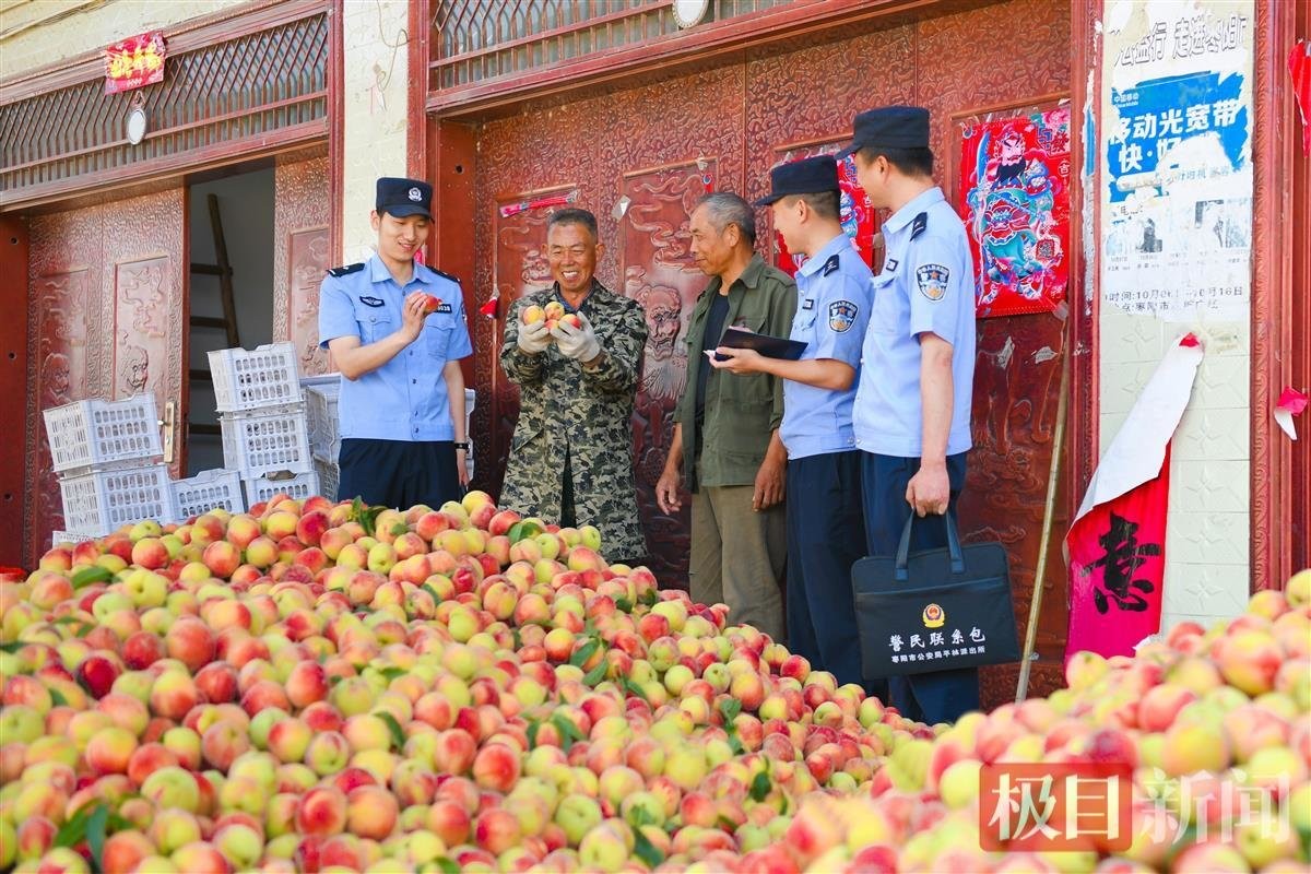 一键启动“桃园警务”，枣阳公安靠前服务“皇桃经济”