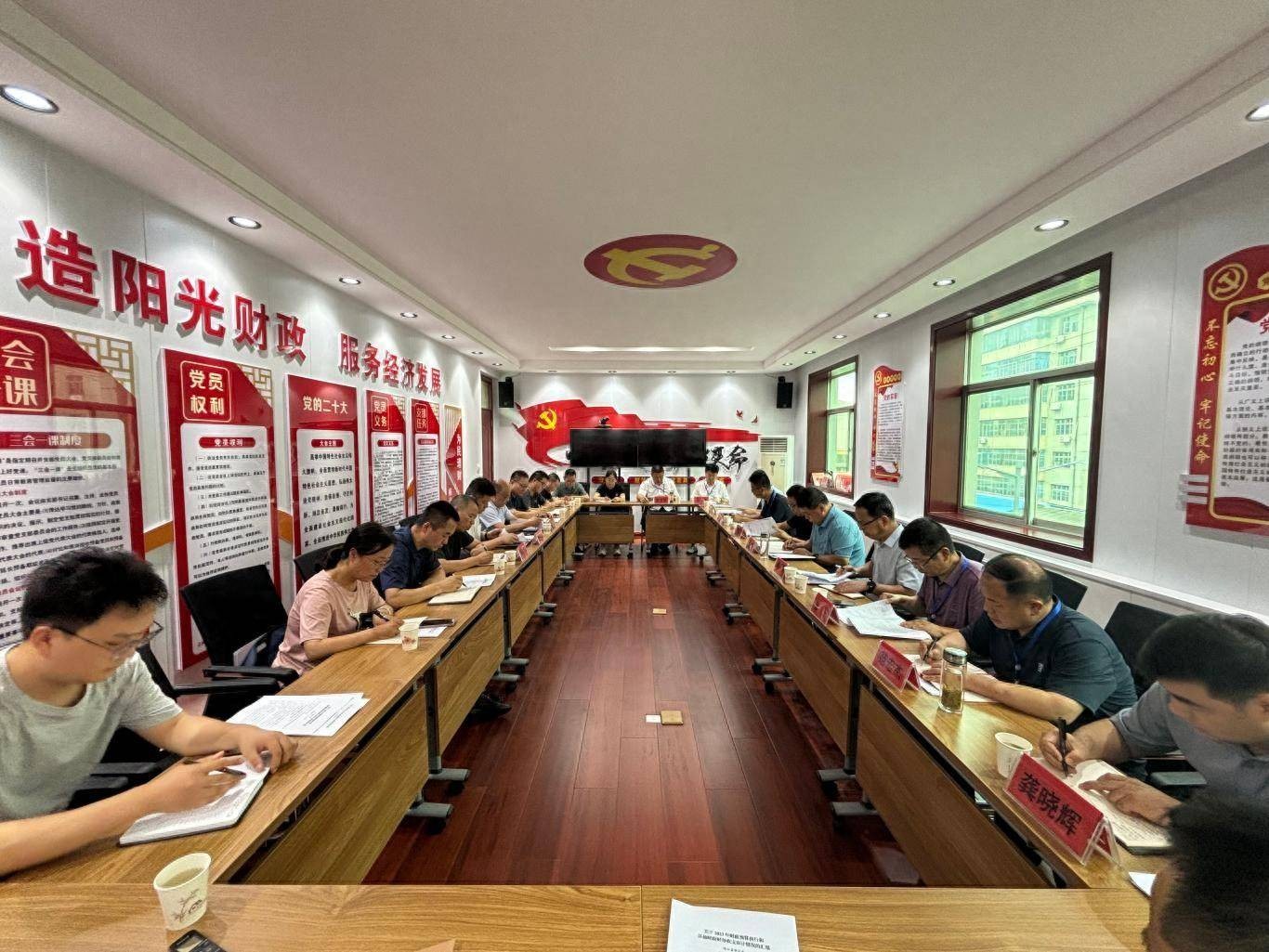 岐山县人大常委会调研全县财政决算财政预算执行和财政审计情况