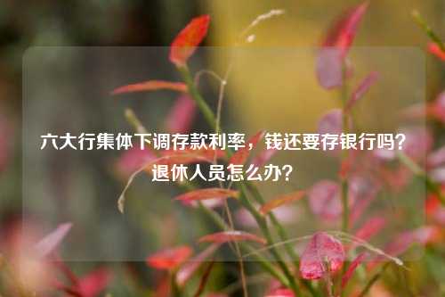 六大行集体下调存款利率，钱还要存银行吗？退休人员怎么办？