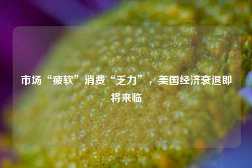 市场“疲软”消费“乏力”，美国经济衰退即将来临