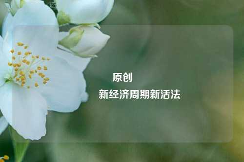原创 新经济周期新活法
